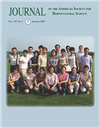 JOURNAL OF THE AMERICAN SOCIETY FOR HORTICULTURAL SCIENCE杂志封面